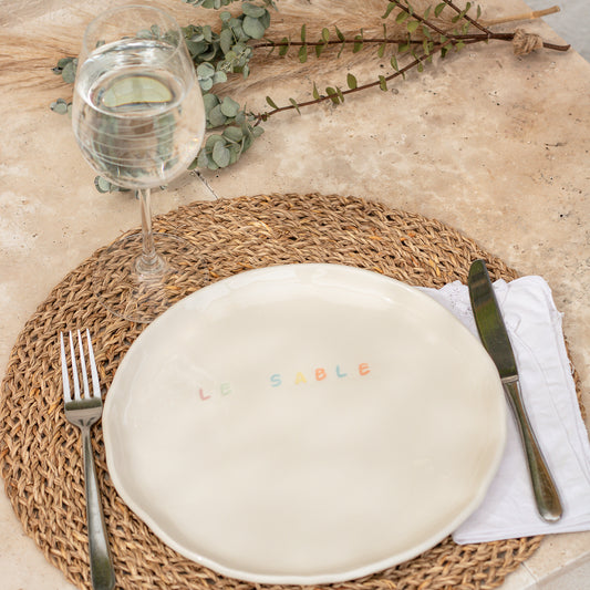 ESTIVALE || Assiette plate