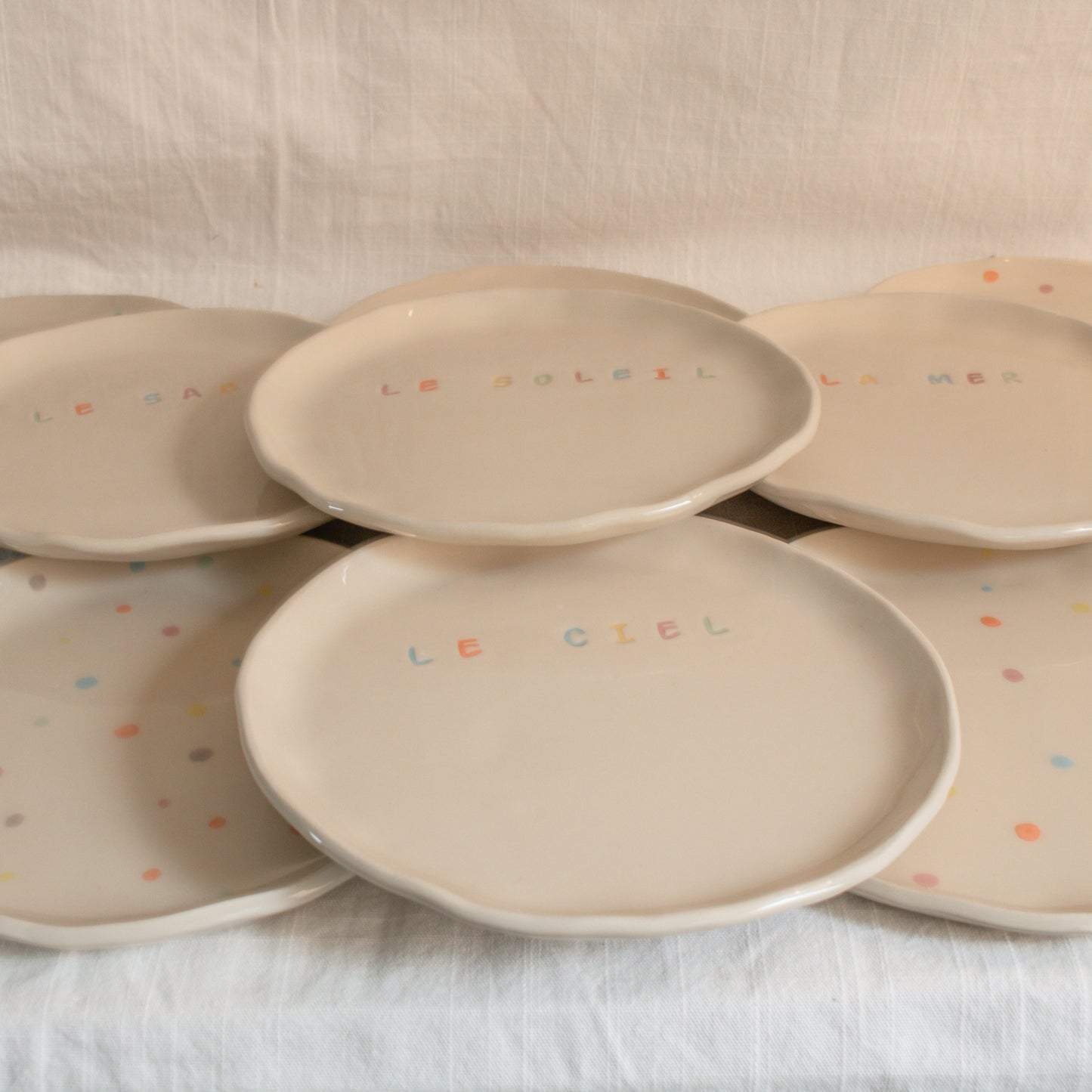 ESTIVALE || Assiette plate