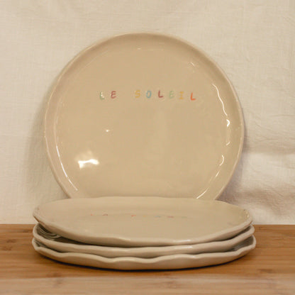 ESTIVALE || Assiette plate