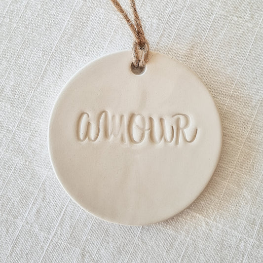 Grande suspension "Amour" ❤︎